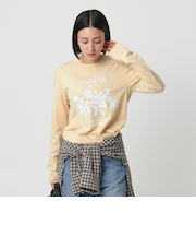 【別注】＜WAVE UNION＞プリントロングスリーブTシャツ