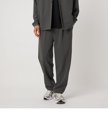 DUAL PACK 2.0 1プリーツ テーパード イージーパンツ -セットアップ対応 ウォッシャブル マルチ機能-