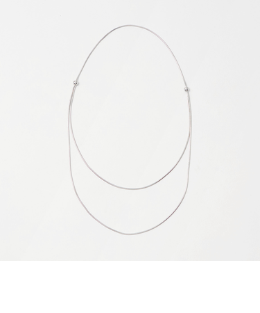 メタルボール スライダーネックレス