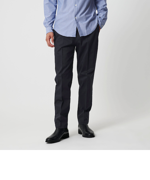 ストレッチ チノ ノープリーツ スリム パンツ 伸縮｜ビューティー