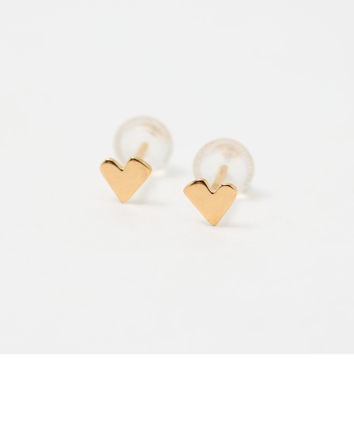 ＜by Preek＞タイニー ハート ピアス