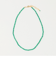 <Causerie>ストーン カット ショートネックレス