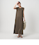 【WEB限定 Wardrobe DAILY MINIMAL】ティアード フレンチスリーブワンピース 接触冷感 吸水速乾