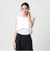 【WEB限定 Wardrobe DAILY MINIMAL】フリルレイヤード ノースリーブカットソー 接触冷感 吸水速乾
