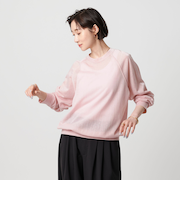 【WEB限定】シアー ラグラン スウェット