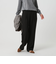 タックワイドストレートパンツ ウォッシャブル