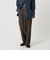 タックワイドストレートパンツ ウォッシャブル