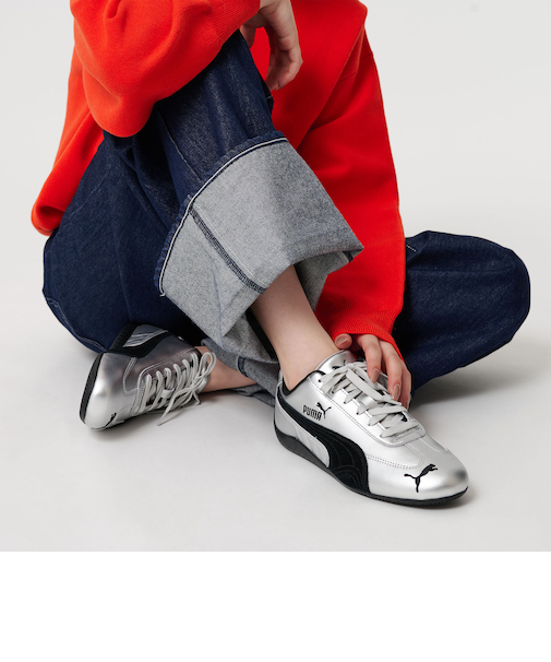 ＜PUMA＞スピードキャット メタリック/スニーカー