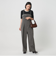 【WEB限定】ドレープツイルオールインワン ウォッシャブル