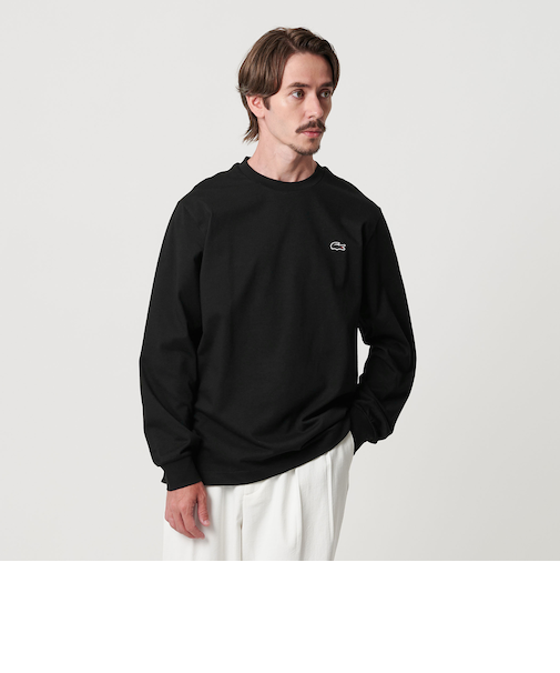 ＜LACOSTE＞1ポイント ロングスリーブ Tシャツ