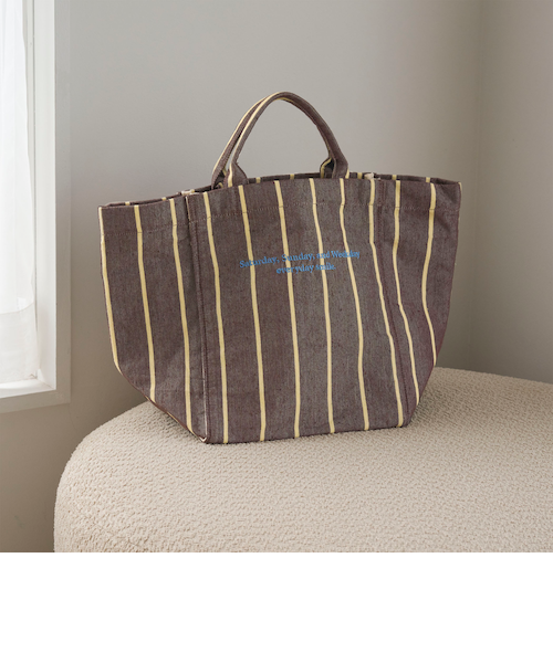 別注】＜beej＞ストライプ トートバッグ -2WAY-｜ビューティー＆ユース
