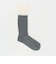 ＜MES CHAUSSETTES＞レイヤードライク リブソックス