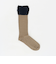 ＜MES CHAUSSETTES＞レイヤードライク リブソックス