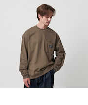 【別注】＜UNIVERSAL OVERALL＞1ポケット ロングスリーブ Tシャツ