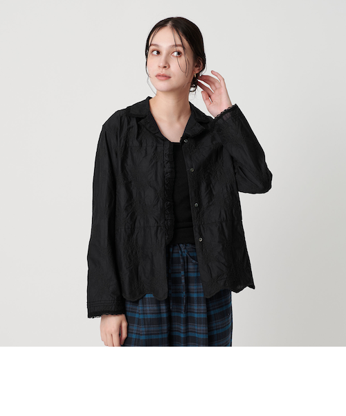 エンブロイダリー オープンカラーシャツ｜ビューティー＆ユース