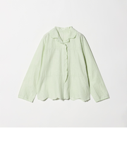 エンブロイダリー オープンカラーシャツ