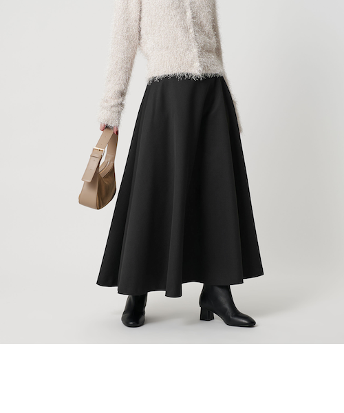 ポリエステルツイル サーキュラースカート ウォッシャブル