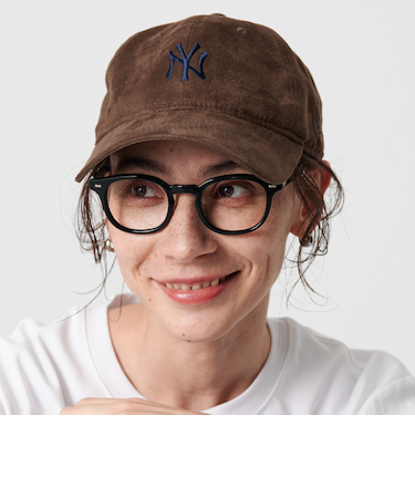 【別注】＜NEW ERA＞スエードライク ロゴ キャップ