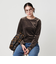 ポリエステルブレンド ベロアロングスリーブ Tシャツ