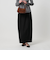 【WEB限定 Wardrobe DAILY MINIMAL】ダブルクロス カーブスカート ウォッシャブル