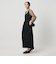 【WEB限定 Wardrobe DAILY MINIMAL】ウールライクメランジ スクエアネックワンピース ウォッシャブル