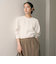 【WEB限定 Wardrobe DAILY MINIMAL】フリルレイヤーブラウス ウォッシャブル