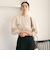 【WEB限定 Wardrobe DAILY MINIMAL】フリルレイヤーブラウス ウォッシャブル