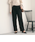 【WEB限定 Wardrobe DAILY MINIMAL】ダブルクロス テーパードパンツ ウォッシャブル