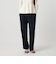 【WEB限定 Wardrobe DAILY MINIMAL】ダブルクロス テーパードパンツ ウォッシャブル