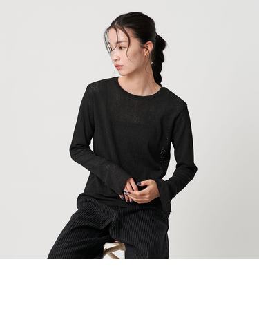レースカフス ロングスリーブ カットソー