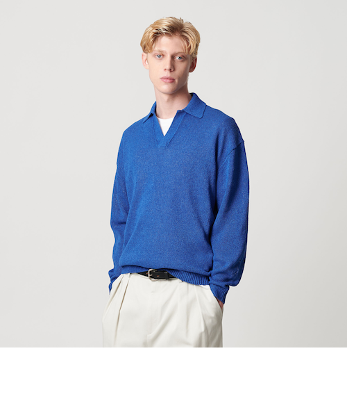 ペイパー アゼ スキッパー ニット｜ビューティー＆ユース ユナイテッド