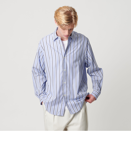 ビューティー＆ユース ユナイテッドアローズ（BEAUTY&YOUTH）/ネオ ピッチ ストライプ レギュラー シャツ FORM型 ネオ ピッチ ストライプ レギュラー シャツ FORM型｜ビューティー