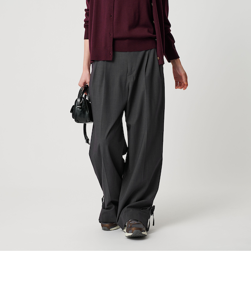 ビューティー＆ユース ユナイテッドアローズ（BEAUTY&YOUTH）/ へムリボン パンツ ウォッシャブル へムリボン パンツ ウォッシャブル｜ビューティー＆ユース