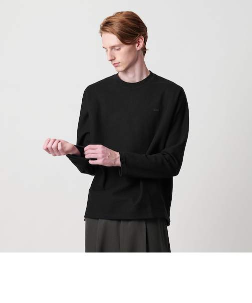 ＜LACOSTE for BEAUTY&YOUTH＞ワントーン ロングスリーブ Tシャツ