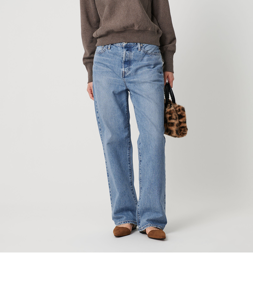 ＜upper hights＞THE CECILIE ワイドストレート デニムパンツ