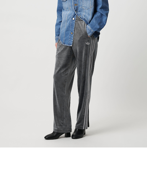 adidas ファイヤーバード トラックパンツ ベロア ジャーナル