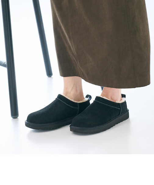 ＜UGG＞クラシック マイクロ ショートブーツ/スリッポン
