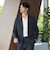 【WEB限定 WARDROBE SMART】LANATEC セットアップ/背抜きジャケット＆イージーパンツ