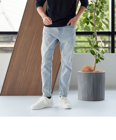 【WEB限定 WARDROBE SMART】NEOスキン デニム スキニーパンツ