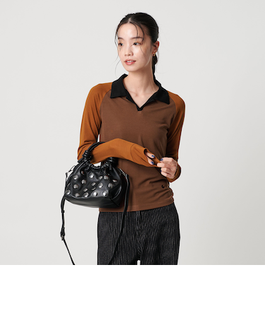 ＜Girls Department Club＞BI RINGER ロングスリーブTシャツ