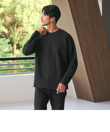 【WEB限定 WARDROBE SMART】エアリー カノコ  カットソー 抗菌防臭