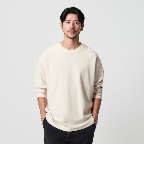 【WEB限定 WARDROBE SMART】エアリー カノコ  カットソー 抗菌防臭