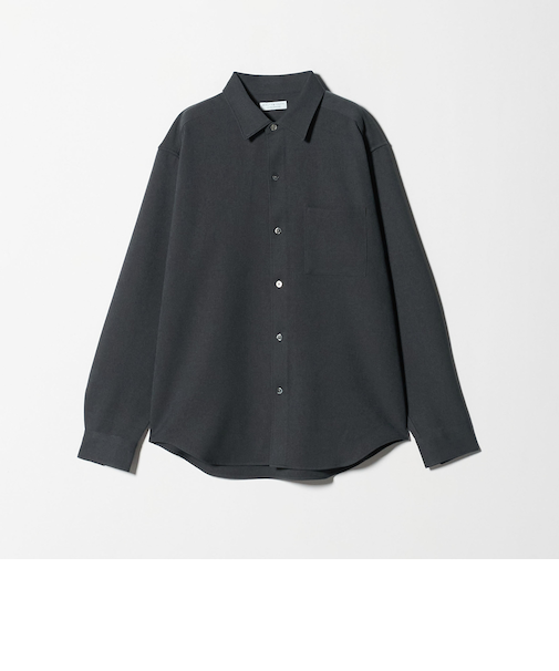 【WEB限定 WARDROBE SMART】ウールライク シャツ