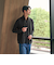 【WEB限定 WARDROBE SMART】エアリー カノコ  ジップ ブルゾン 抗菌防臭