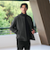 【WEB限定 WARDROBE SMART】グレーメルトン レザーライク スタジャン