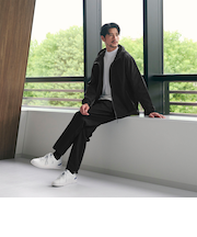 【WEB限定 WARDROBE SMART】アクティブ イージーパンツ