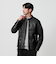 【WEB限定 WARDROBE SMART】 シープ シングル ライダースジャケット