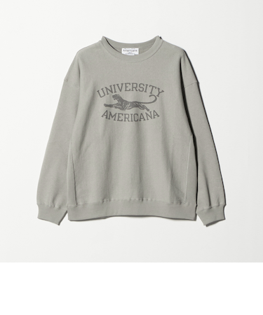 ＜Americana＞ロゴスウェット プルオーバー