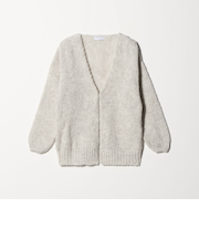 【別注】＜TRICOTS JEAN MARC＞ミドルゲージ ノーボタンカーディガン