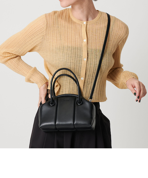 ADD CULUMN＞PUFF CLASP BOSTON/2WAY ボストンバッグ